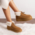 DAMEN-MINI-SCHNEESTIEFEL MIT ANTI-RUTSCH-SOHLE FÜR WINTER, INDOOR & OUTDOOR